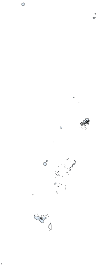 Figure 1a maps the share of adults with any difficulty at the regional level in Tonga